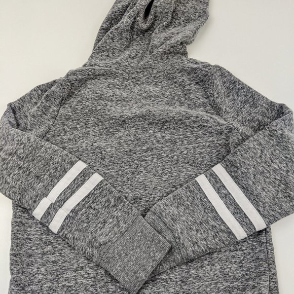 Justice Grey Zip Up Hoodie Size 7 - Picture 3 of 12
